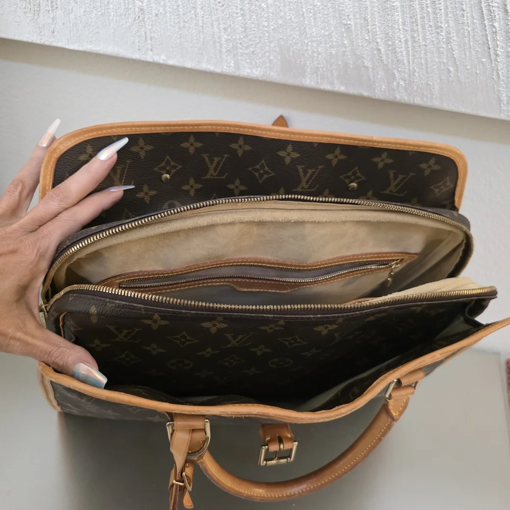 *VERY RARE** Louis Vuitton Monogram Rivoli Briefcase / Tote / Satchel - Picture 11 of 16